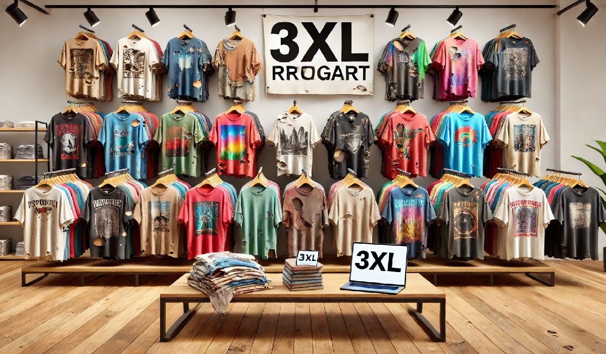 Irregular T-Shirts Defective 3XL